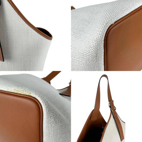 LOEWE Brown Leather Shoulder Bag - Picture 4 of 5